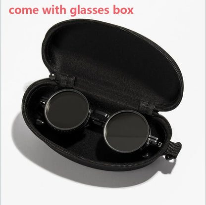 Cycling Glasses 9-level ND2-400 Adjustable Dimming Sunglasses Men Women Sun Glasses Anti UV Polarized ND Filter Shades