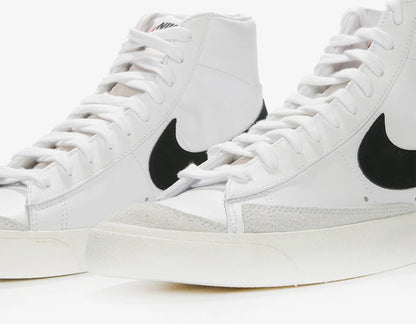 Official Authentic BLAZER MID '77 Men's and Women's Casual Comfortable Sneakers BQ6806-100
