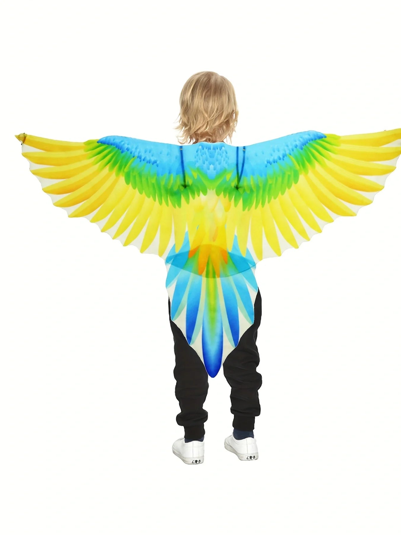 Bird Costume cape and Mask Parrot Wings Cape Dress up Shawl Cloak for  Day Festival Masquerade Party Boys Girls
