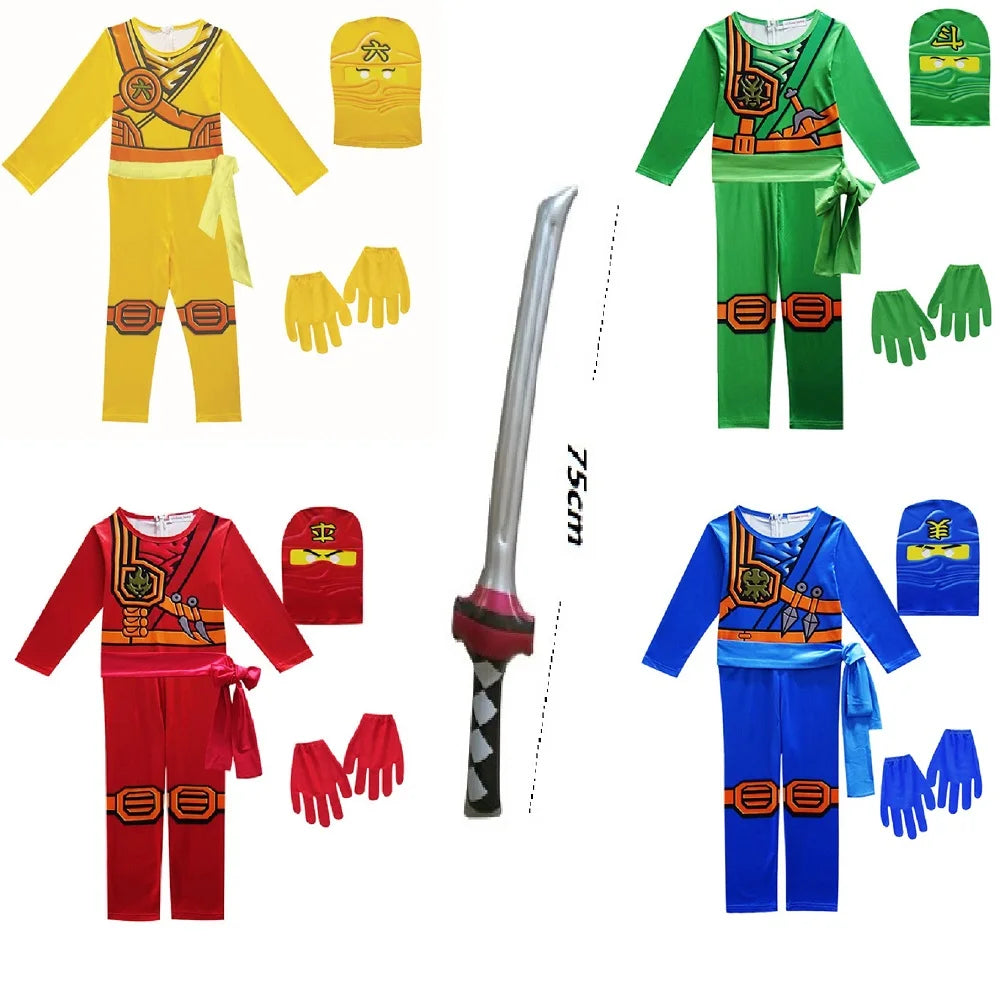 Cosplay costume Jumpsuit Set Halloween Christmas Advanced Latest Ninja Cosplay Costume Party