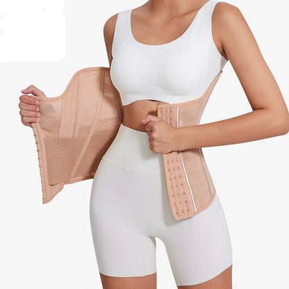 U-shaped Waist Trainer Corset Workout Body Shaper Breast Lifted Waist Trainer Soft Steel Bone Slimming Women's Shapewear