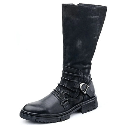 Men's Medieval Retro PU Leather Shoes Middle Ages Ankle Boots Victorian Renaissance Boots Cosplay Shoes