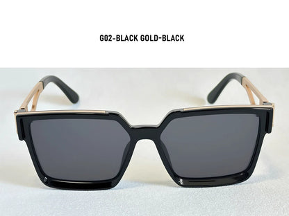 Millionaire Square Sunglasses Women 2026 UV400 Protection Sunglass Men Luxury Brand Design Fashion Glasses Gafas De Sol Hombre