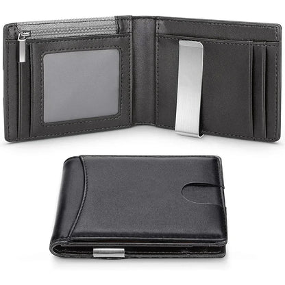 Business Card Holder Smart Wallets for Men Carbon Fiber Slim Thin Minimalist Wallet Custom Personalized Gift EDC