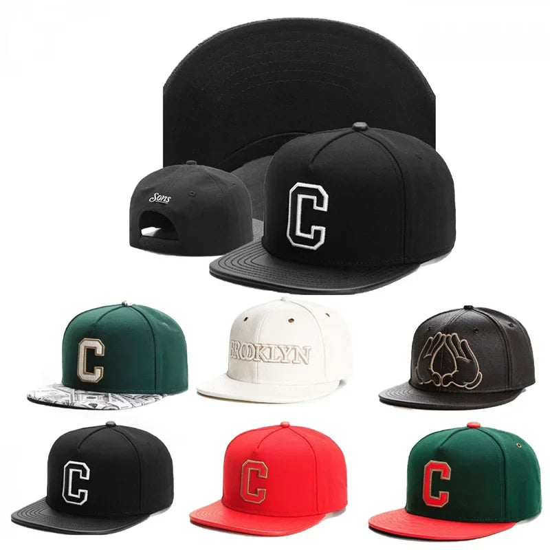 High Quality C Embroidery Cap Baseball Cap for Men Women Knight Snapback Hat Adult HipHop Outdoor Casual Designer Gorras Hombre