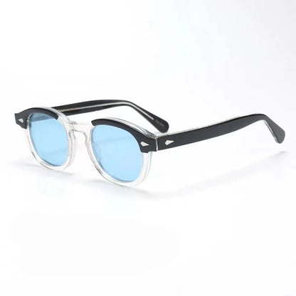 Authentic Johnny Depp LEMTOSH Fashion Top Quality Acetate Frames Men Women Sun Glasses Casual Square Vintage Male Couple Eyewear