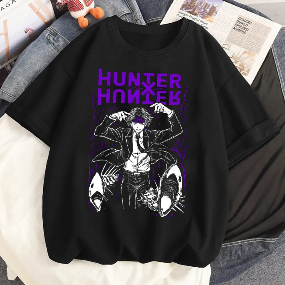 Hunter x Hunter t-shirt women kawaii harajuku  aesthetic anime Breathable Gothic t-shirt Comfortable aesthetic anime Grunge Punk