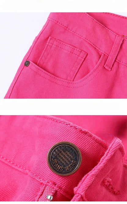 New Autumn Stretch Jeans Men's Clothing Slim Fashion Comfortable Hip-hop High Streetwear Male Elasticity Denim Trousers