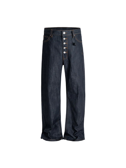 BootCut Original Jeans Wide Leg Trousers Straight Button Design ZJ124