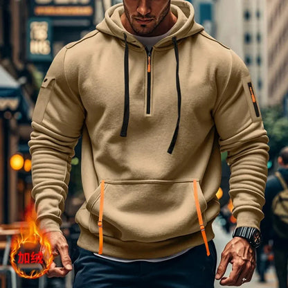 YART Logo Motorcycle Racing Team 2026 New Men's Multi Pocket Half Zipper Women's Fashion Sports Hoodie