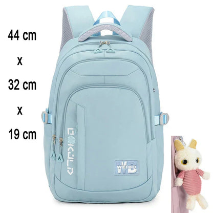 Girl School Bag Backpack Back Pack For Teenager Women Children Female Pink Schoolbag Primary High Bagpack Class Teens Child Kids