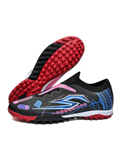 Athletic TF Turf Soccer cleats PU Fabric Skin-friendly Upper Rubber Non-slip Sole Reliable Quality Training Footwear