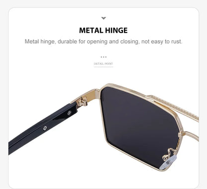 2023 Square Sunglasses For Men Luxe Sunglasses Women Trendy Vintage Fashion Glasses Sun Gafas De Sol Hombre Lunette Soleil Femme