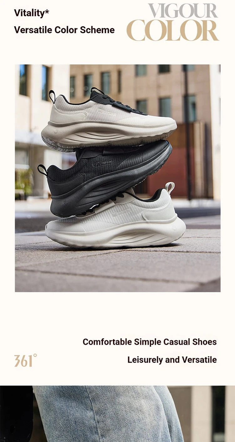 Men's Casual shoes Soft Sole Resilience Comfortable Breathable Pantshoes Black White Mesh Male Sneakers 672616702