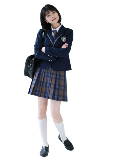 Korean Sle Student orm Jaet Briti College Wind Long Sve Button up Polyester Casual Wear for Men And Women