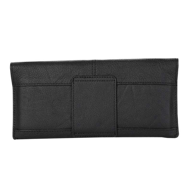 Genuine Leather Slim Phone Pouch Case For iphone 14 13 12 Pro Max Samsung S23 S22 Ultra Belt Clip Holster Cover Bag 4.7-7.2 inch