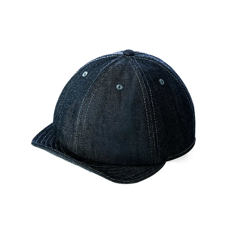 Oversize Men's Denim Golf Caps Casual Newsboy Hat Amekaji Retro Beret Wild Hats Uncle Fu Unisex Vintage Flip Octagonal Cap