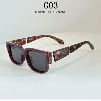 Square Sunglass Men Vintage Luxury Sunglasses Women 2025 Retro Fashion Glasses Vacation Gafas De Sol Hombre Lunette Soleil Femm