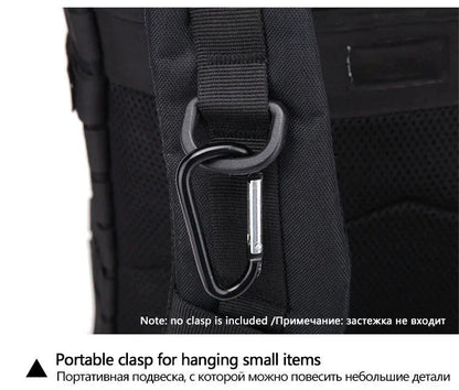 45L Man Tactical Backpacks Outdoor Traveling Bags Outdoor 3P School Pack EDC Molle Pack For Trekking Hunting Bag