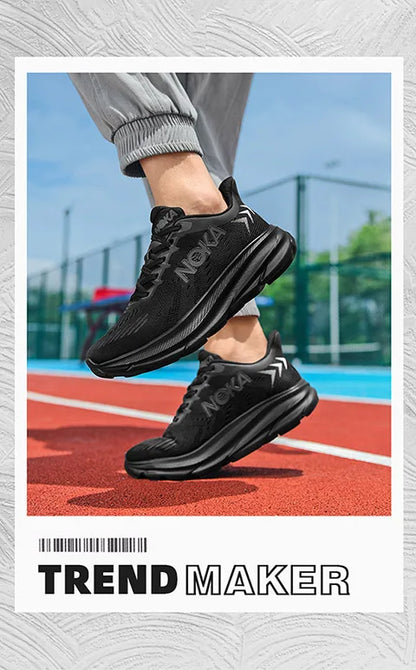 New ultra-light sports running shoes for men soft sole casual outdoor cushioning jogging shoes fashionable boys and teenagers 45