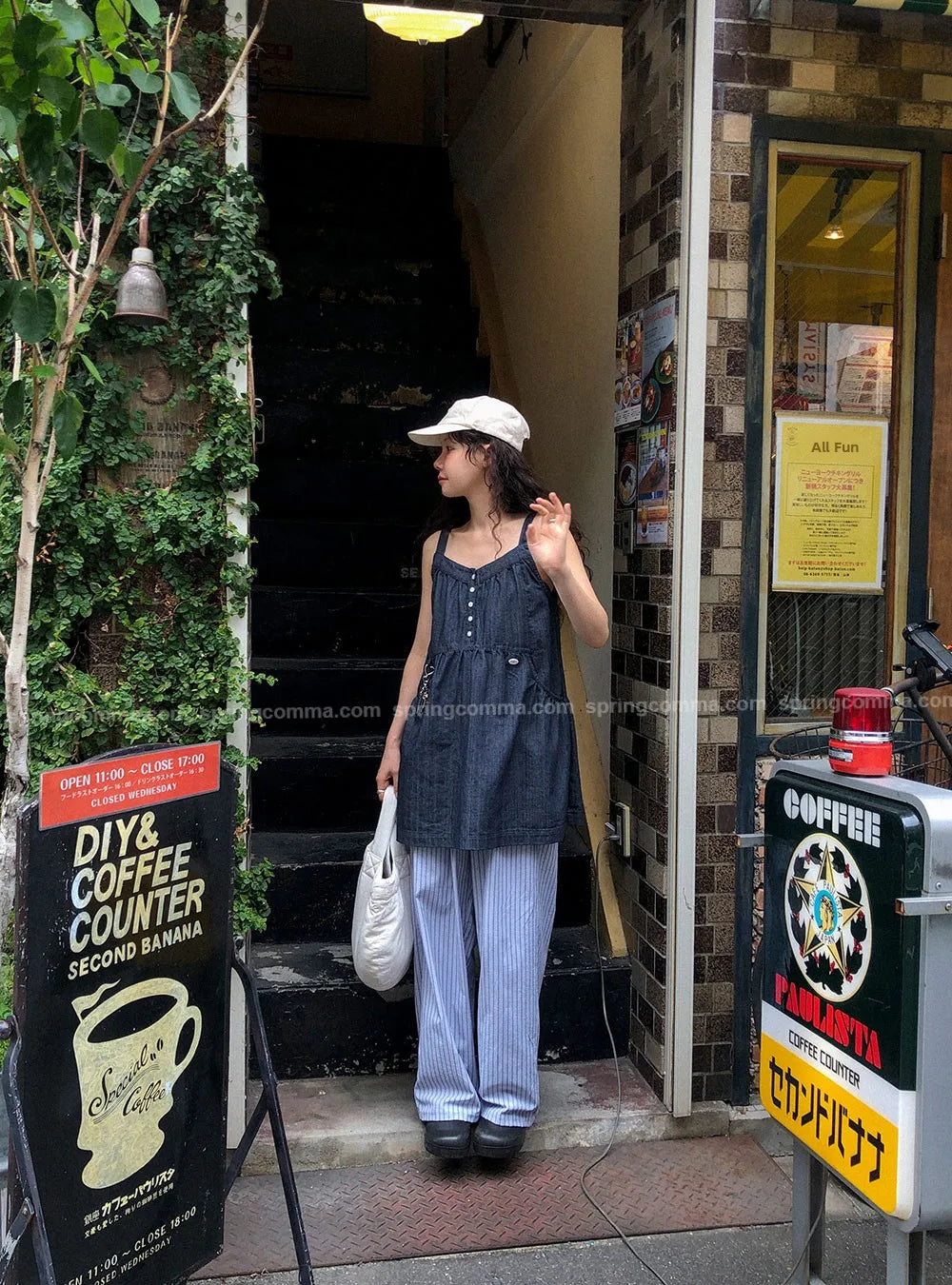 Korean Sle ort Denim Overalls Women's Faionable Summer Dr Vest Dr No Brand Commute Sle 00% Other Material