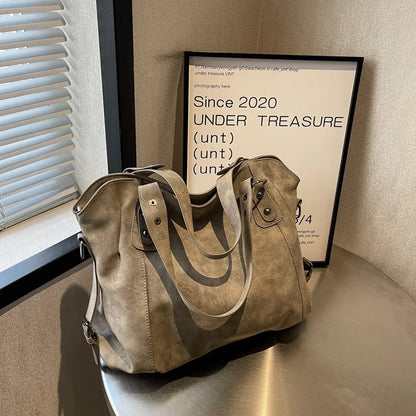 Women's Bag Large Capacity Totes Retro Luxury Handbags High Quality Messenger Bags Vintage Crossbody Bags Brand Shoulder Bags