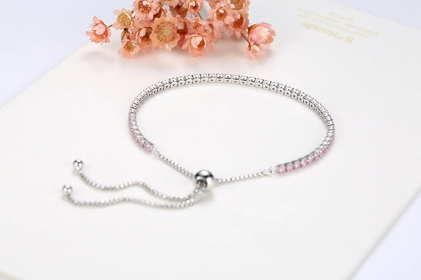 Full 2mm Moissanite Diamond Tennis Bracelet for Woman Man Certified s925 Silver Plated 18K Adjustable Link Chain Bracelets