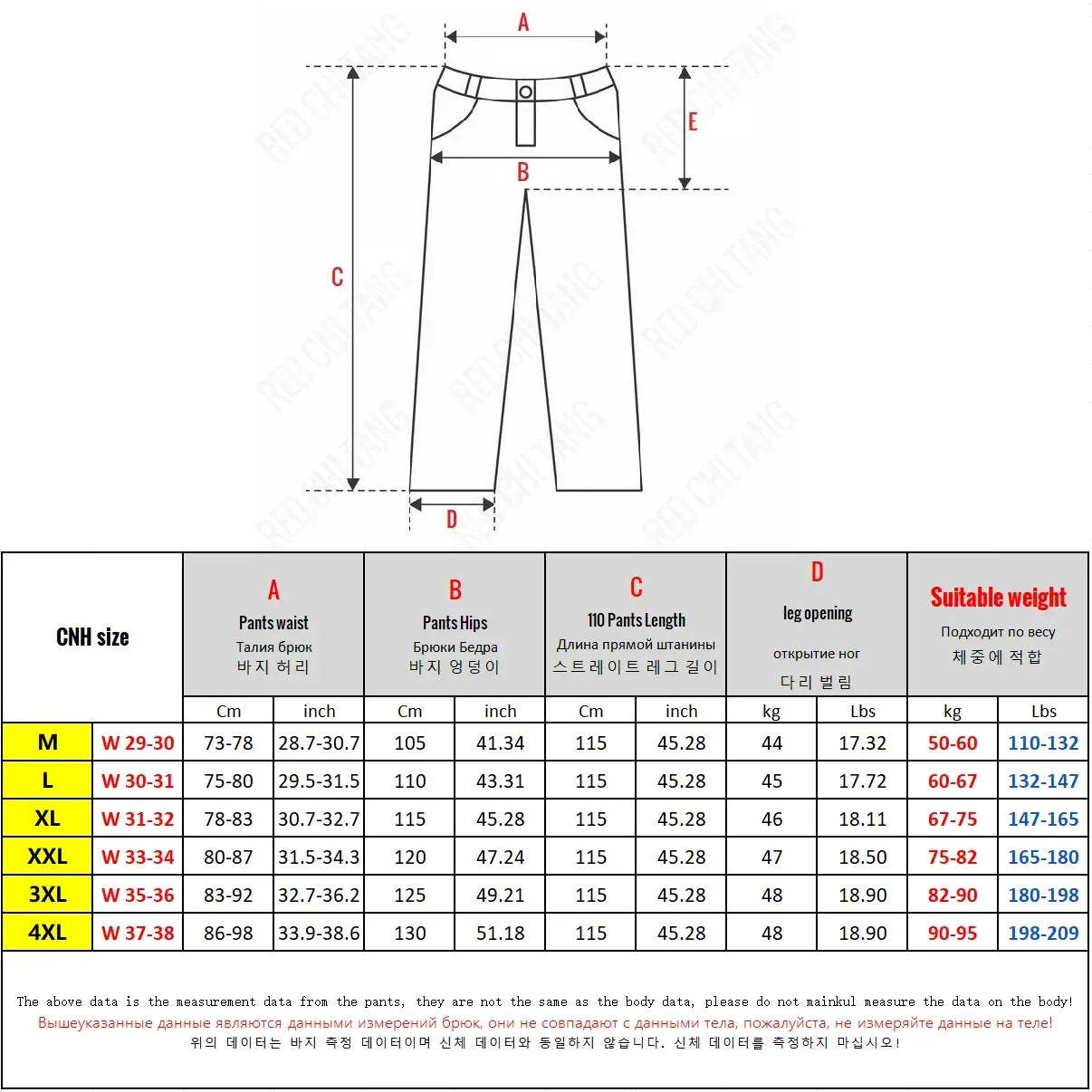 New in Tall Men Cargo Pants Elastic Waist Extra Long Length 115cm Male Waterproof Trousers Lengthened Slim Thin Leg 190cm 200 Cm
