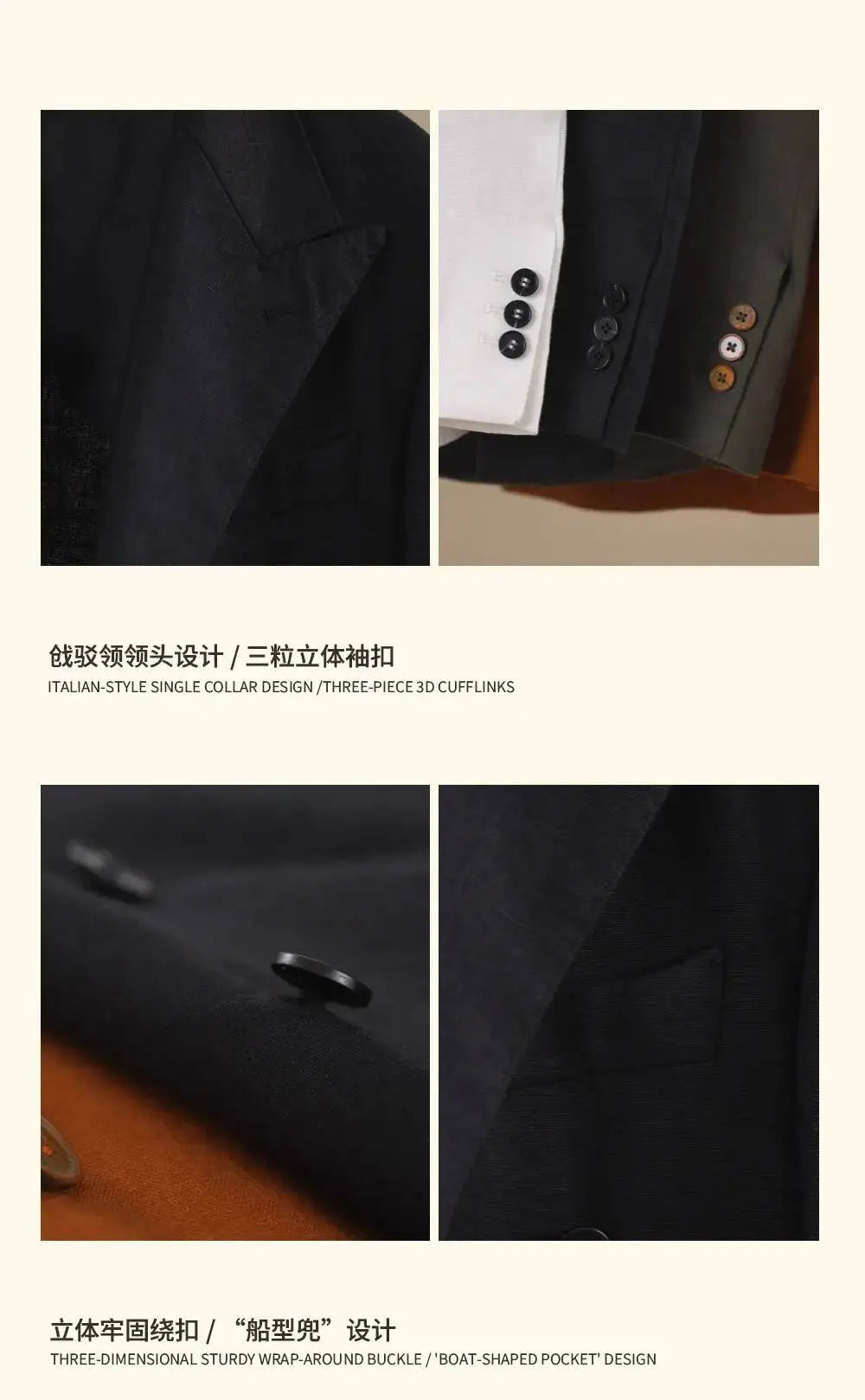 Pure Linen Men Tuxedo Suit Casual Suit Set For Men Summer Naples Two-Piece Suit Costume Mariage Homme Men Suit Business Tuxedos