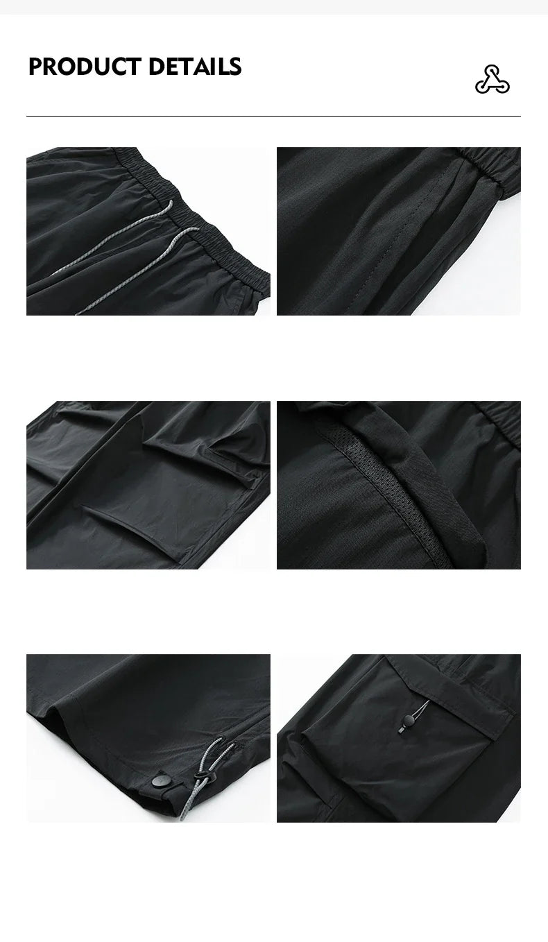 Autumn Hiking Pants Elastic Waist Outdoor Waterproof Camping Trousers Women Large Pocket Breathable Mountaineering Cargo Pants