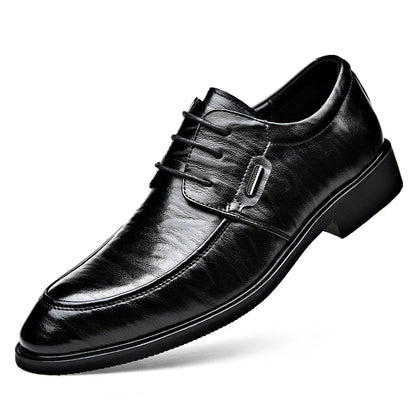 Men's Lace-Up Oxford Shoes outdoor Leather Business dress Formal shoes office Footwear big size 48 49 50