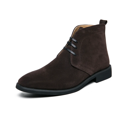 Leather Men Ankle Chelsea Boots Men Work Shoes Pointed Toe Leisure Boots for Male Casual Motorcycle Boots Botas Plus Size 38-48