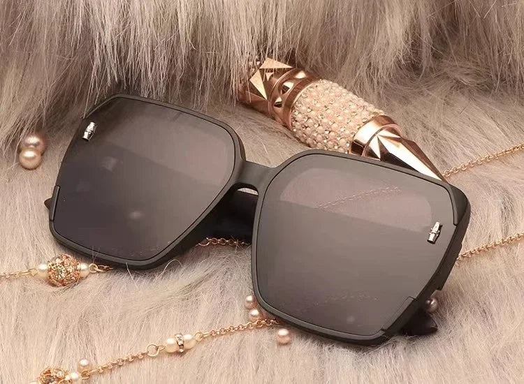 Fashion Polarized Sunglasses Internet Celebrity Sunglasses 2025 New Ins Spice Girl Style Premium Women's Sunglasses