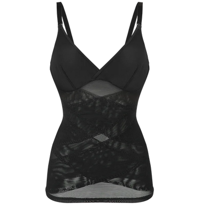 Women Built in bra Shapewear Camisole Tummy Control Body Shaper Slimming Underwear Compression Corset Bustier Tank Tops