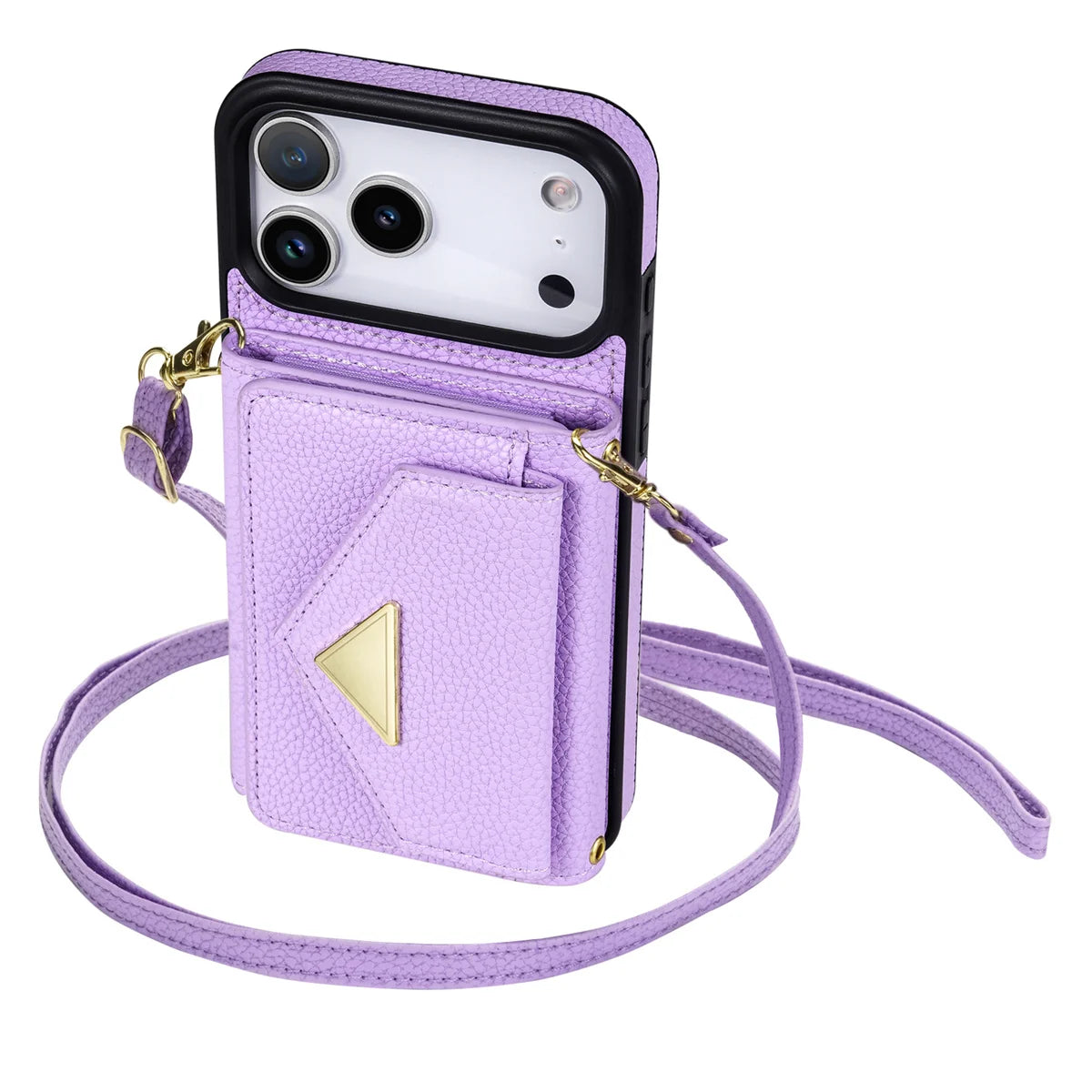 Crossbody Lanyard Leather Wallet Card Phone Case for IPhone 17 Air 16E 16 Pro Max 15 14 Plus 13 12 11 XS XR SE2020 Leather Cover