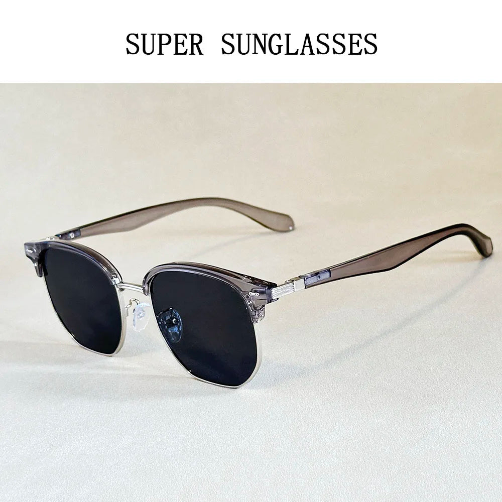 2025 Sunglass Men Sunscreen Vintage Sunglasses Women Trendy Retro Fashion Glasses Luxe Lunette Soleil Femme Gafas De Sol Hombre