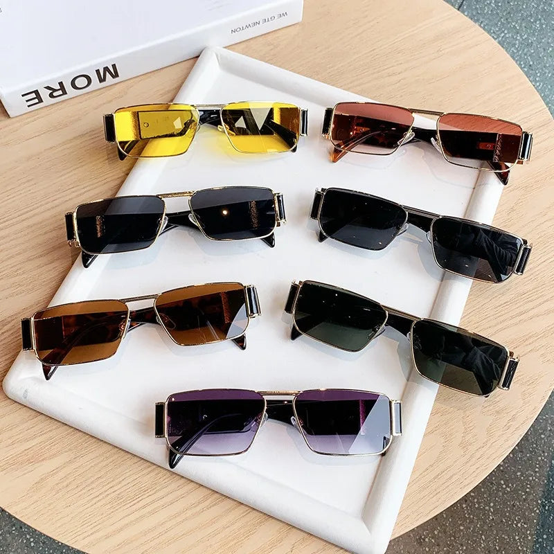 New Fashion Brand Luxury Designer Sunglasses Men Women 2026 Leopard Vintage Elegant Shades Glasses Trendy Travel Top Sunglasses