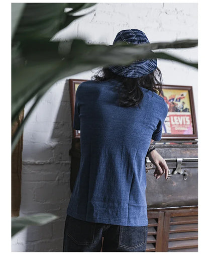 Non Stock 260g Seamless Tubular T-Shirts USA Cotton Crew Neck Short Sleeve Tee