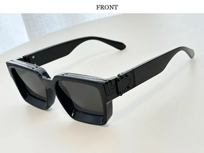 2026 Retro Square Sunglass Men Vintage Millionaire Sunglasses Women Trendy Vacation Luxury Fashion Glasses Gafas De Sol Hombre