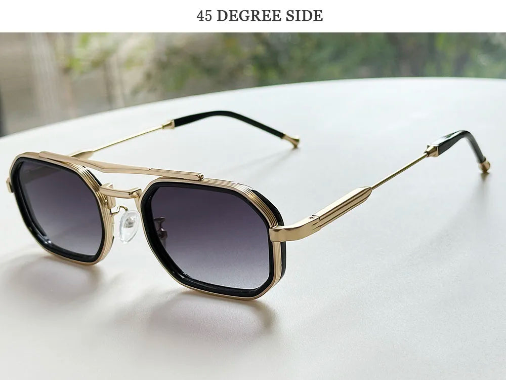 2026 Square Sunglass Men Vintage Fashion Glasses Steampunk Sunglasses Women Trendy Gafas De Sol Hombre Luxe Lunette Soleil Femme