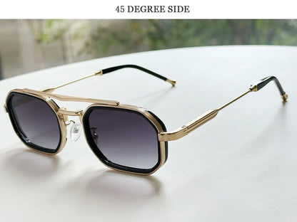 2026 Square Sunglass Men Vintage Fashion Glasses Steampunk Sunglasses Women Trendy Gafas De Sol Hombre Luxe Lunette Soleil Femme