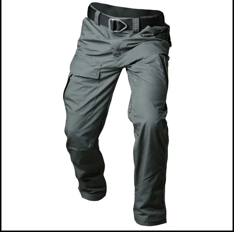 2026 City Tactical Cargo Pants Men Hiking   Hunting Pants Cotton Multi-pocket Stretch Flexible Man Casual Trousers