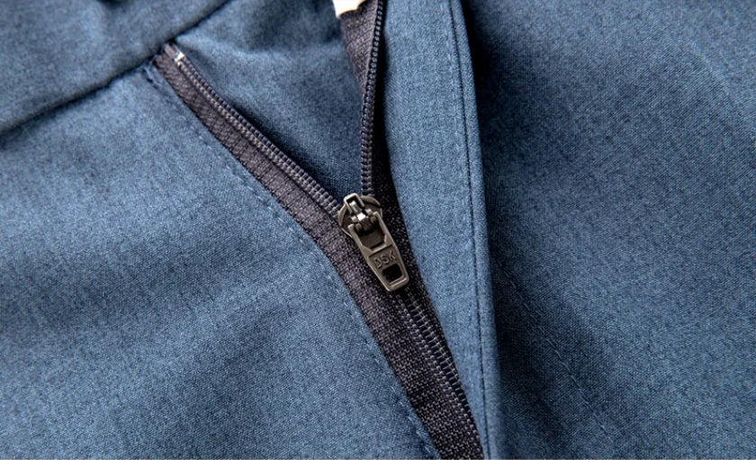 Jacket+Vest+Pants / 2023 High Quality Men Slim Suit Formal Business Groom Wedding Social Dress Blue Grey High-end Casual Tuxedo