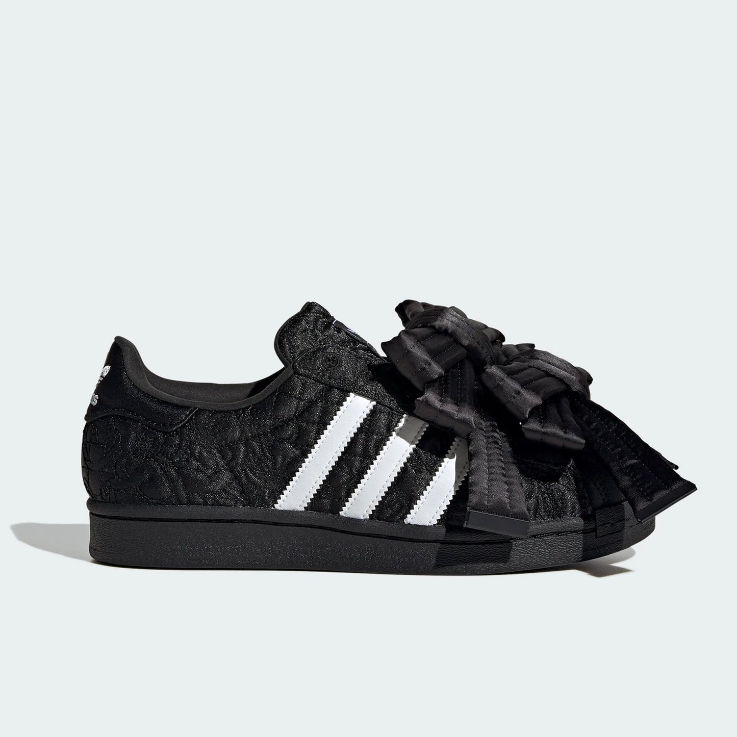 Official Authentic Three Stripes Women's Bow Casual Low-top Sneakers JR7978