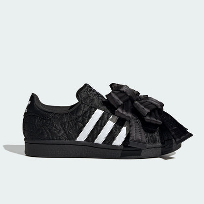 Official Authentic Three Stripes Women's Bow Casual Low-top Sneakers JR7978