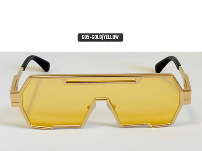 Square Steampunk Sunglasses Women 2026 One Pieces UV400 Protection Sunglass Men Brand Design Fashion Glasses Gafas De Sol Hombre