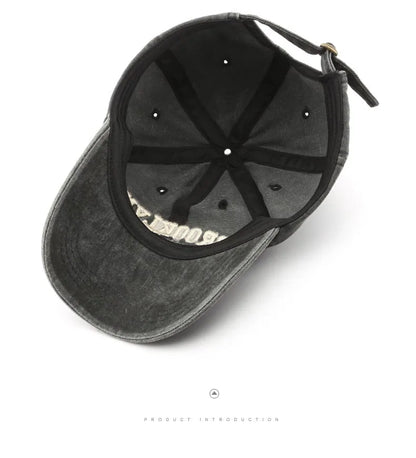 Brooklyn Alphabet Baseball Cap Men Women's Cowboy Baseball Cap Summer Cotton Hat Snapback Hip-Hop Hat Casual Gorra Hombre Visor