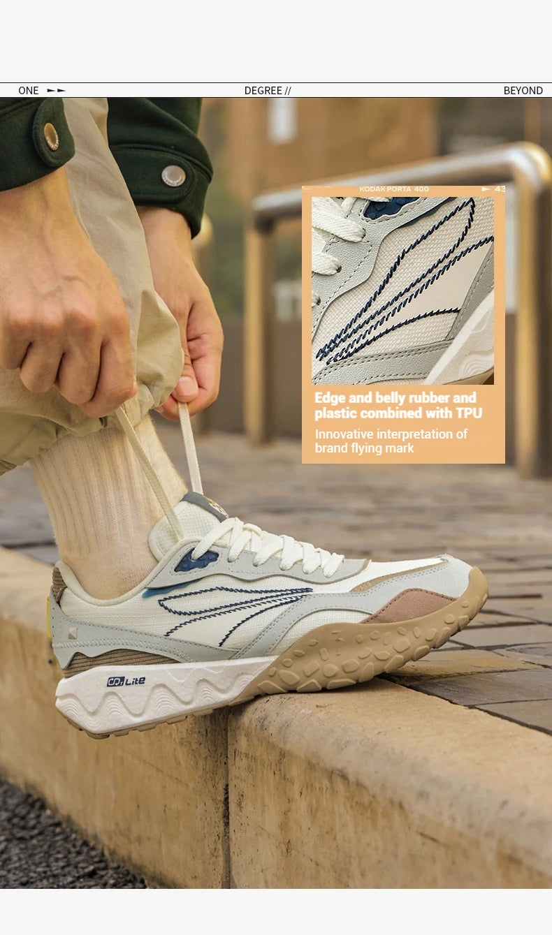 Degrees Men's Sports Shoes Autumn Couple New Mesh Retro Wear-resistant Non-Slip Casual Thick-soled Sneakers Male 672446763