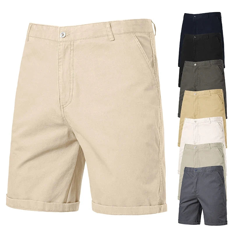 Men Golf Shorts Dress Shorts Lightweight Quick Dry Casual Work Shorts Flat Front Hiking Shorts with 4 Pockets