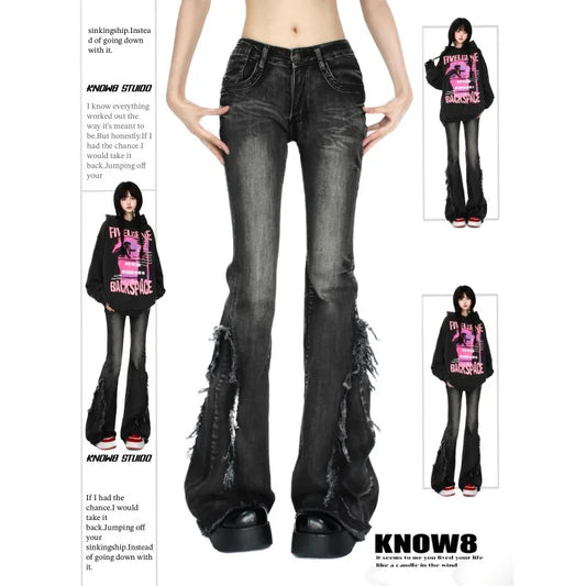 Low Rise Jeans Ladies Womens Jeans for Woman Women's Denim Pants High Waist Pants Coquette Women's Spring Clothes Jean Baggy Y2k